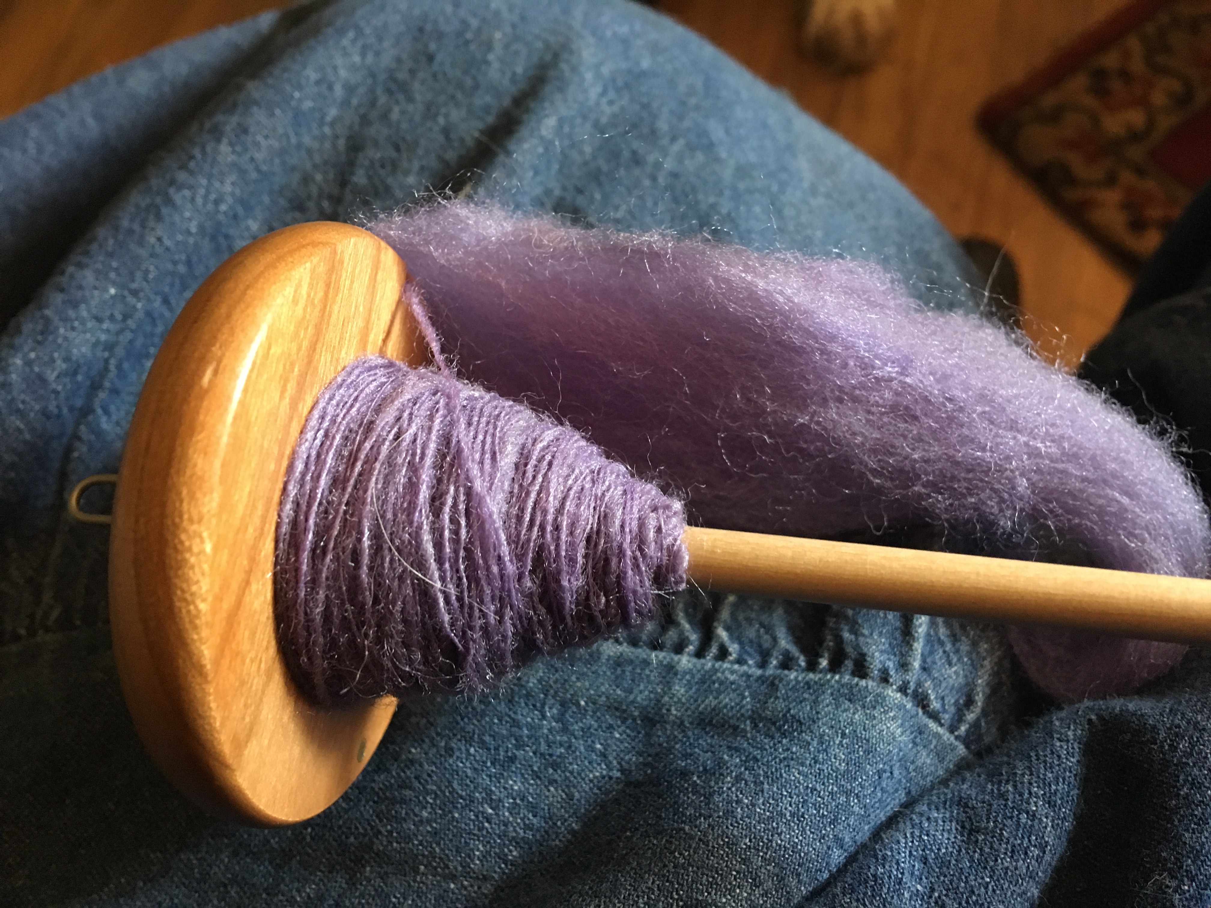 Happy Classy Drop Spindle Top Whorl Yarn Spinning India