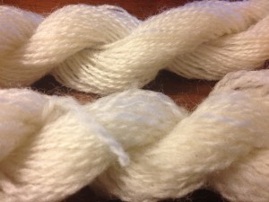 Turkish spun on bottom, high whorl on top